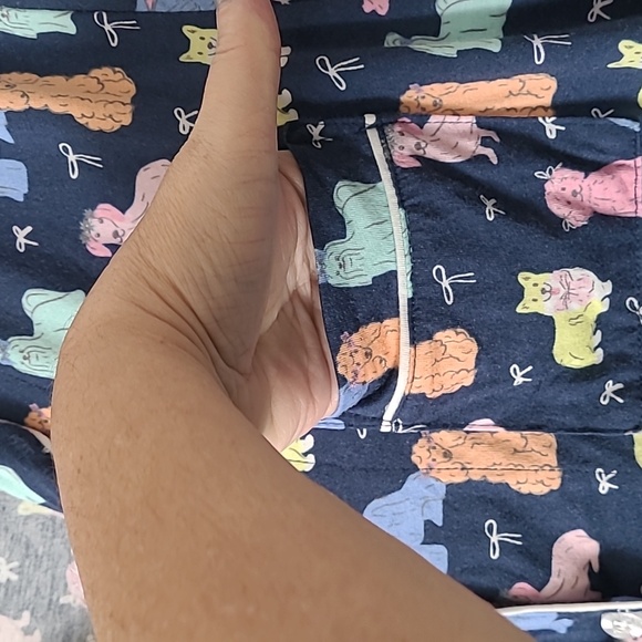 PJ Salvage Dog Print Pajama Set Medium - Picture 7 of 15